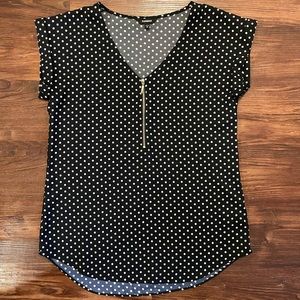 Express Polka Dot Blouse